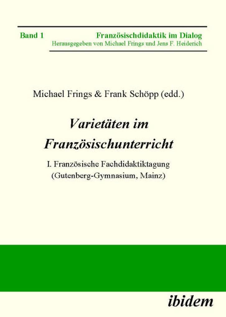 Varietäten im Französischunterricht
