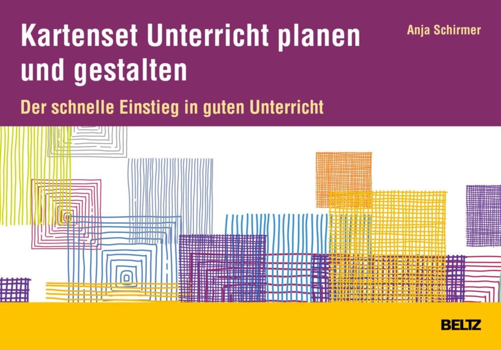 Kartenset Unterricht planen und gestalten