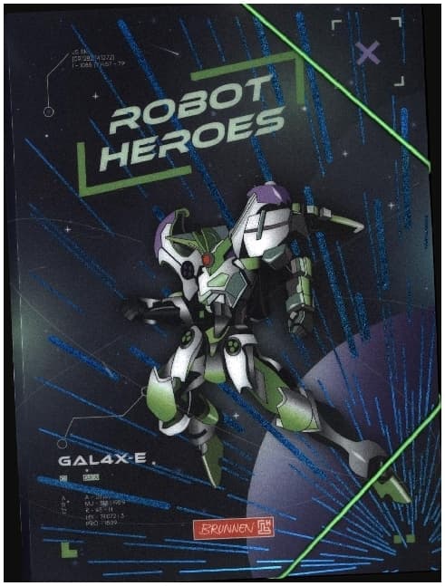 Sammelmappe A4 PP Robot Hero