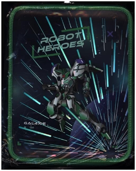 Federmäppchen XXL Robot Hero