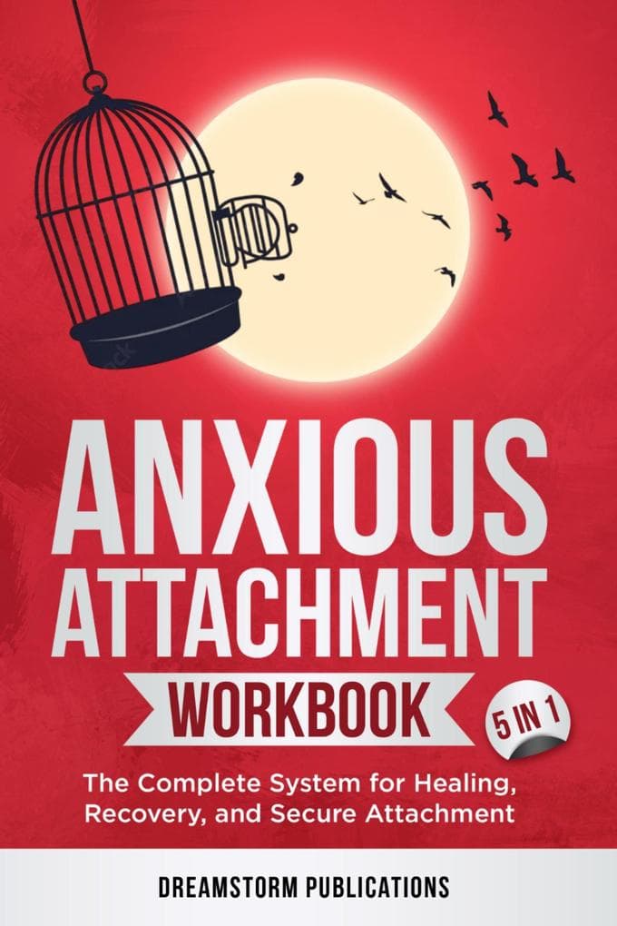 Anxious Attachment Workbook 5 in 1: The Complete System for Healing, Recovery, and Secure Attachment