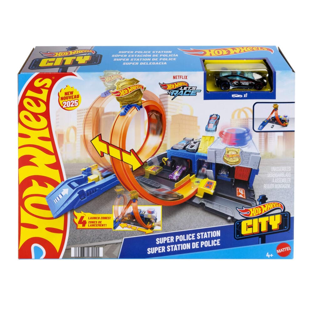 Hot Wheels City Super Polizeistation
