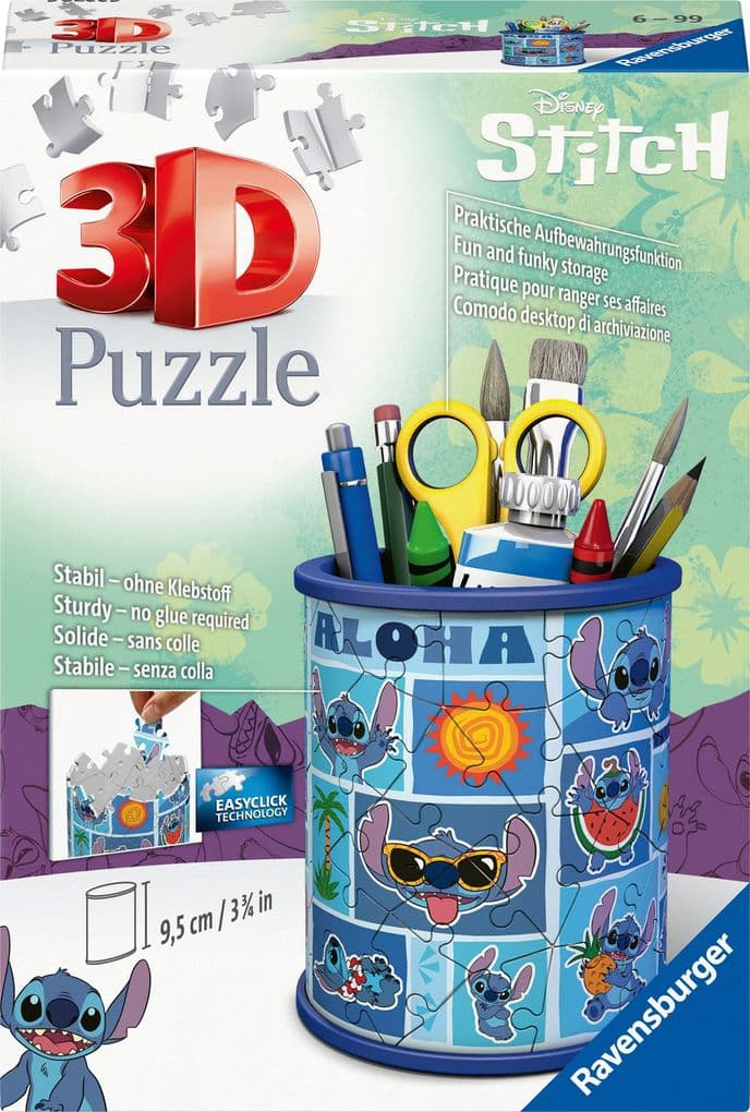 3D Puzzle Stiftehalter Disney Stitch