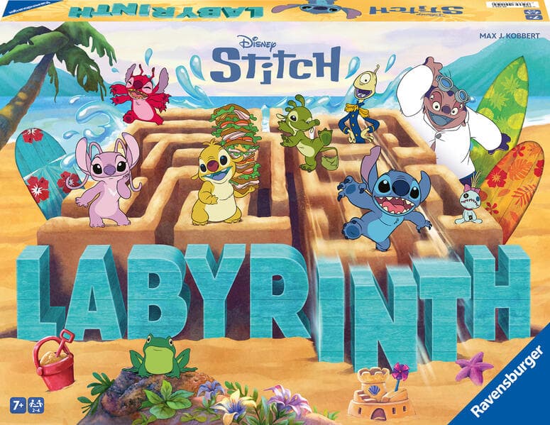Stitch Labyrinth - Gesellschaftsspiel & Brettspiel ab 7 Jahre