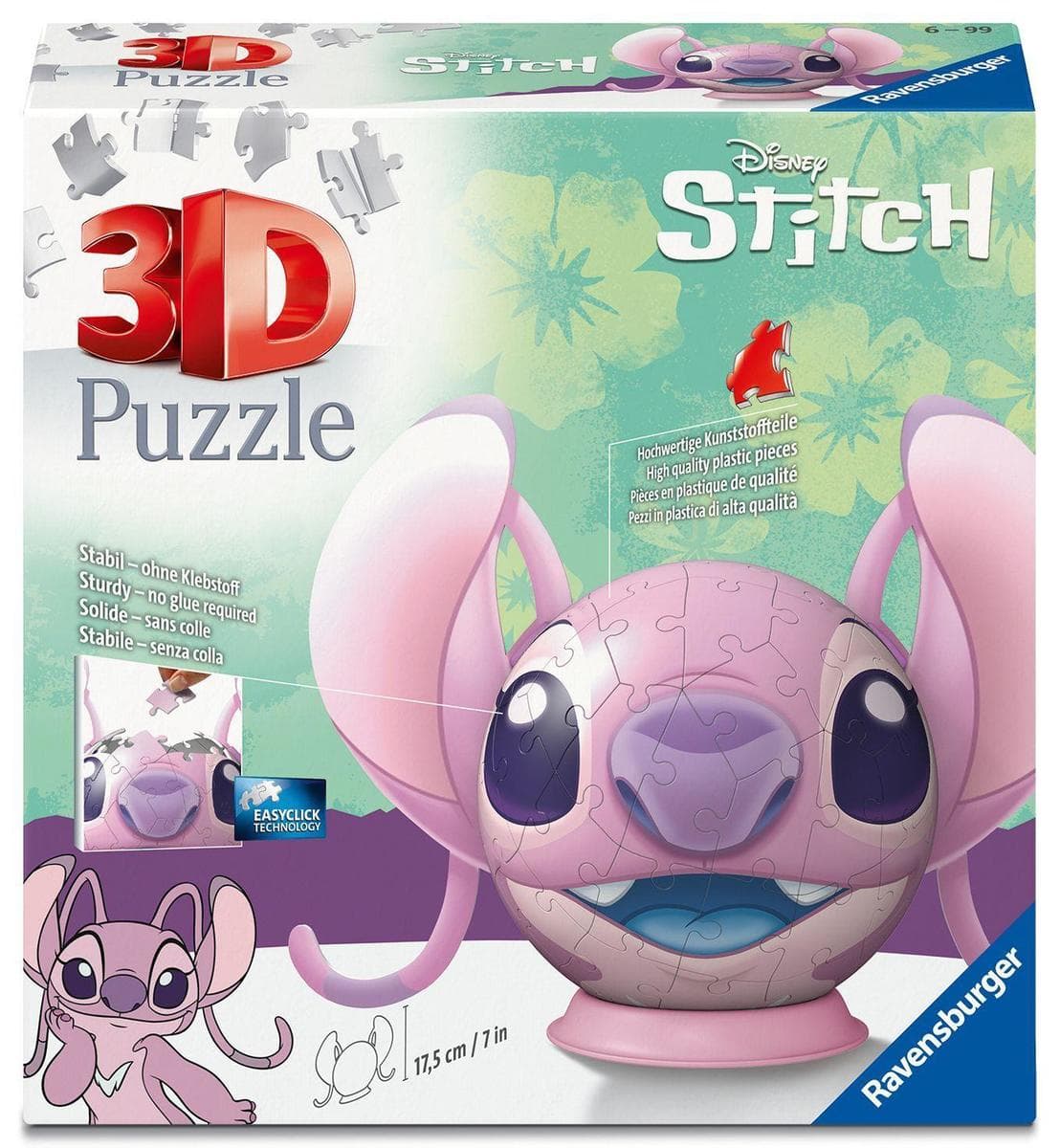 3D Puzzle-Ball Disney Stitch - Angel