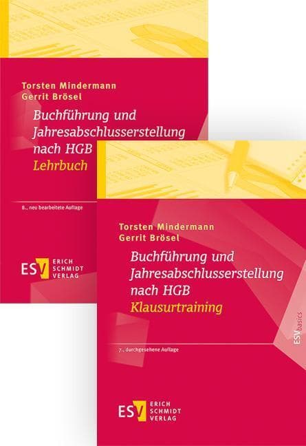 Paket aus den zwei Büchern: - - Buchführung und Jahresabschlusserstellung nach HGB - Lehrbuch und - - Buchführung und Jahresabschlusserstellung nach HGB - Klausurtraining