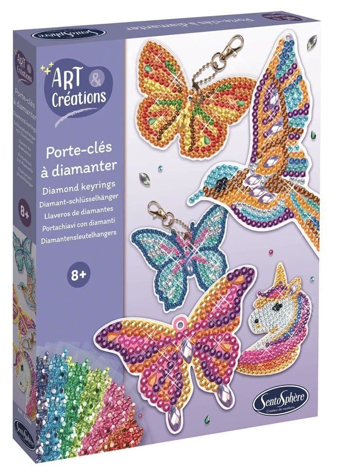 SentoSphere - Strassstein-Schlüsselanhänger