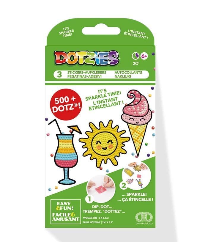Dotzies - Diamond Painting Sticker Sommer