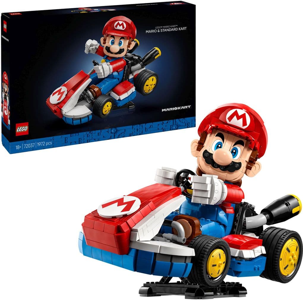 LEGO® Super Mario 72037 Mario Kart : Mario & Standard-Kart
