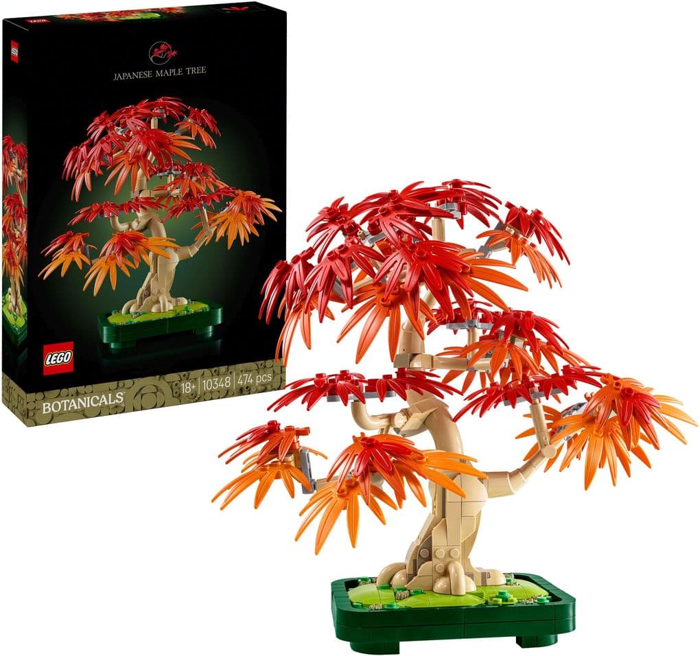 LEGO® Botanicals 10348 Japanischer Roter Ahorn Bonsai-Baum
