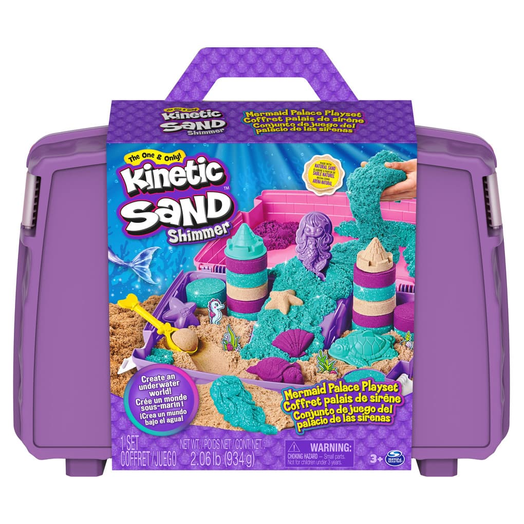 Spin Master - Kinetic Sand - Mermaid Folding Sand Box (934g)