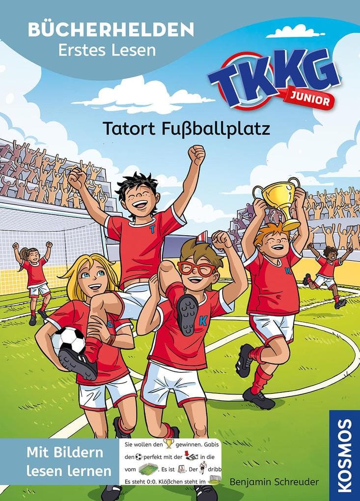 TKKG Junior, Bücherhelden Erstes Lesen, Tatort Fußballplatz