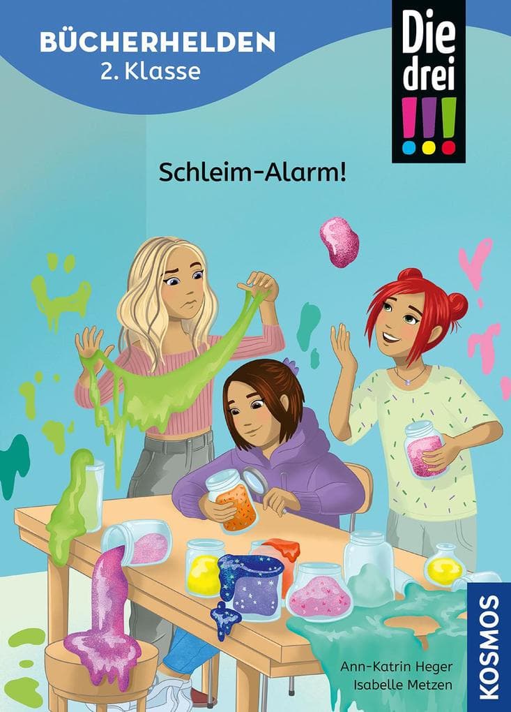 Die drei !!!, Bücherhelden 2. Klasse, Schleim-Alarm!