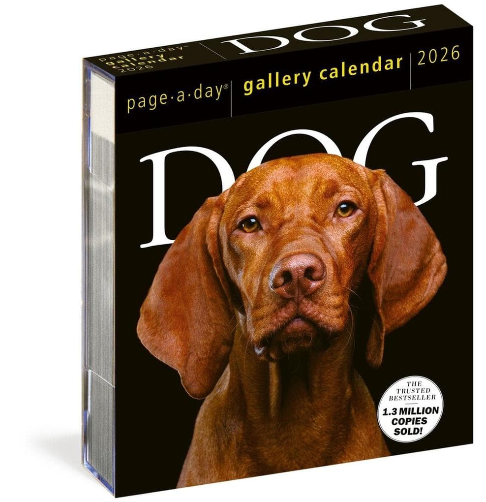 Dog Page-A-Day(r) Gallery Calendar 2026