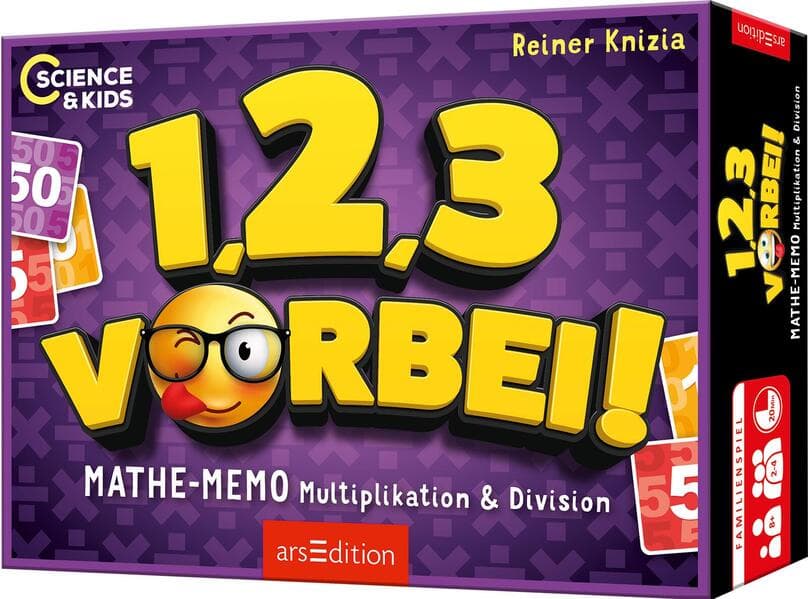 Science & Kids - 1, 2, 3 ... vorbei! Mathe-Memo Multiplikation & Division