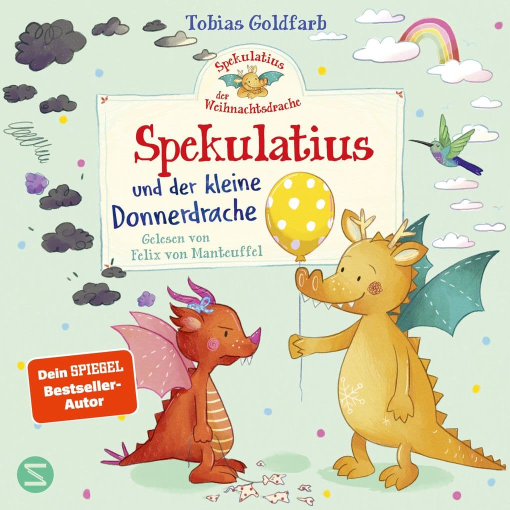 Spekulatius der Weihnachtsdrache. Spekulatius und der kleine Donnerdrache
