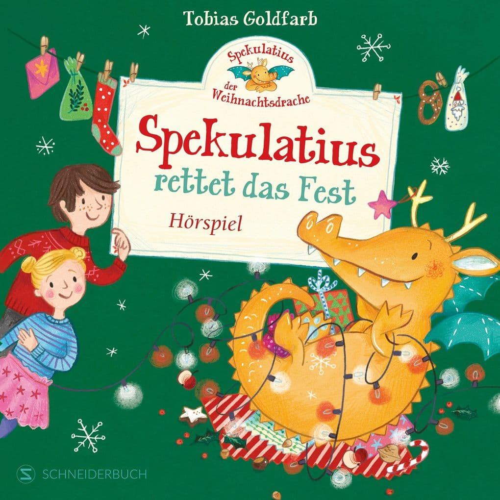 Spekulatius, der Weihnachtsdrache. Spekulatius rettet das Fest