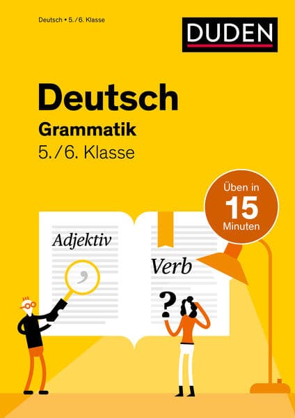 Deutsch in 15 Minuten - Grammatik 5./6. Klasse