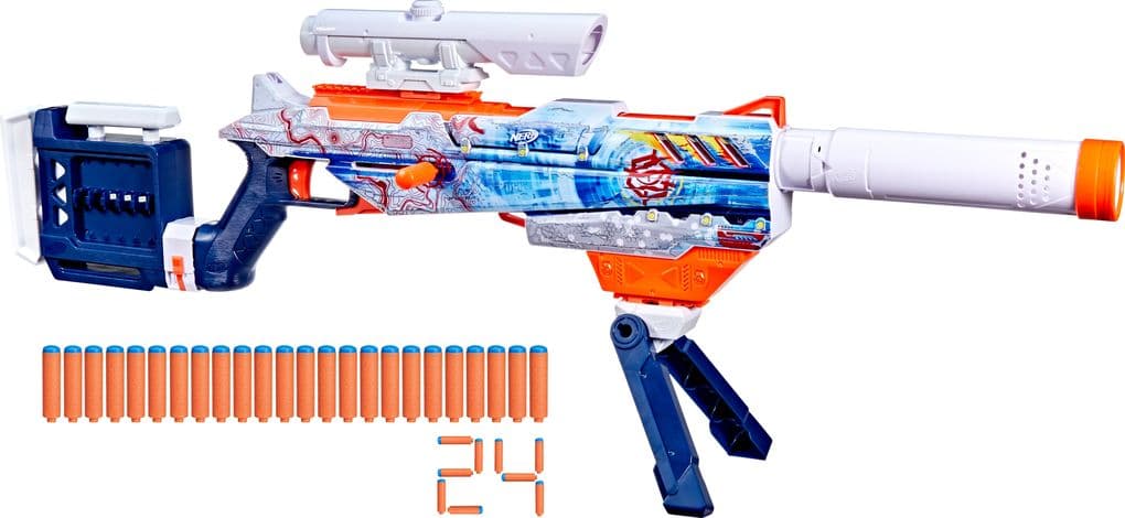 Nerf Loadout Arctic Zerostriker Blaster