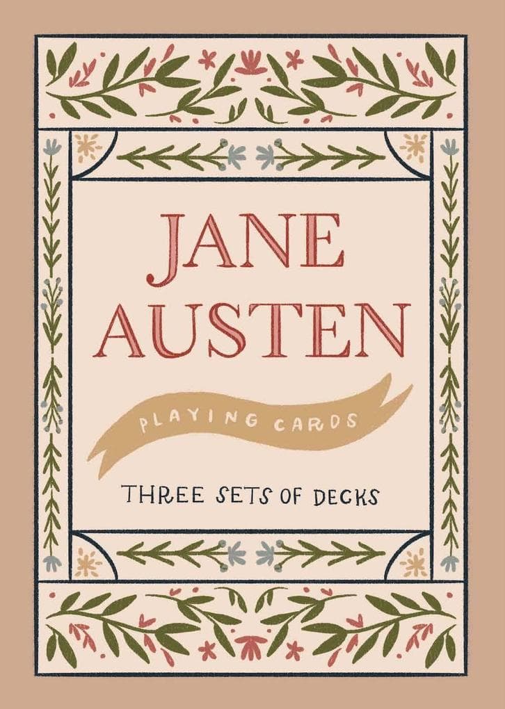 Literary Suits: Jane Austen Collection: Playing Cards for Austenites