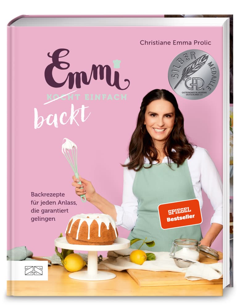 Emmi backt einfach (Emmi kocht einfach - das 1. Backbuch) - GAD SILBER