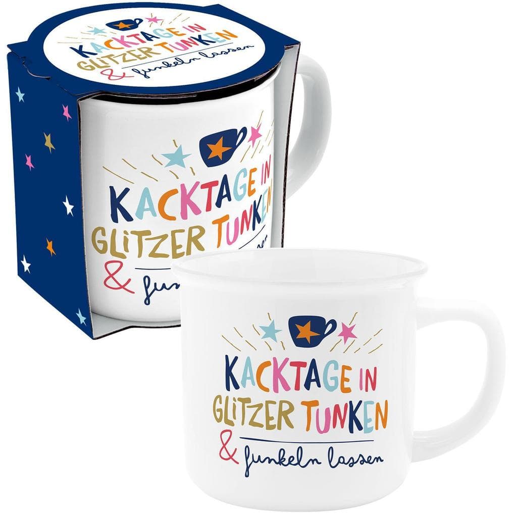 Tasse mit Motiv 'Kacktage'