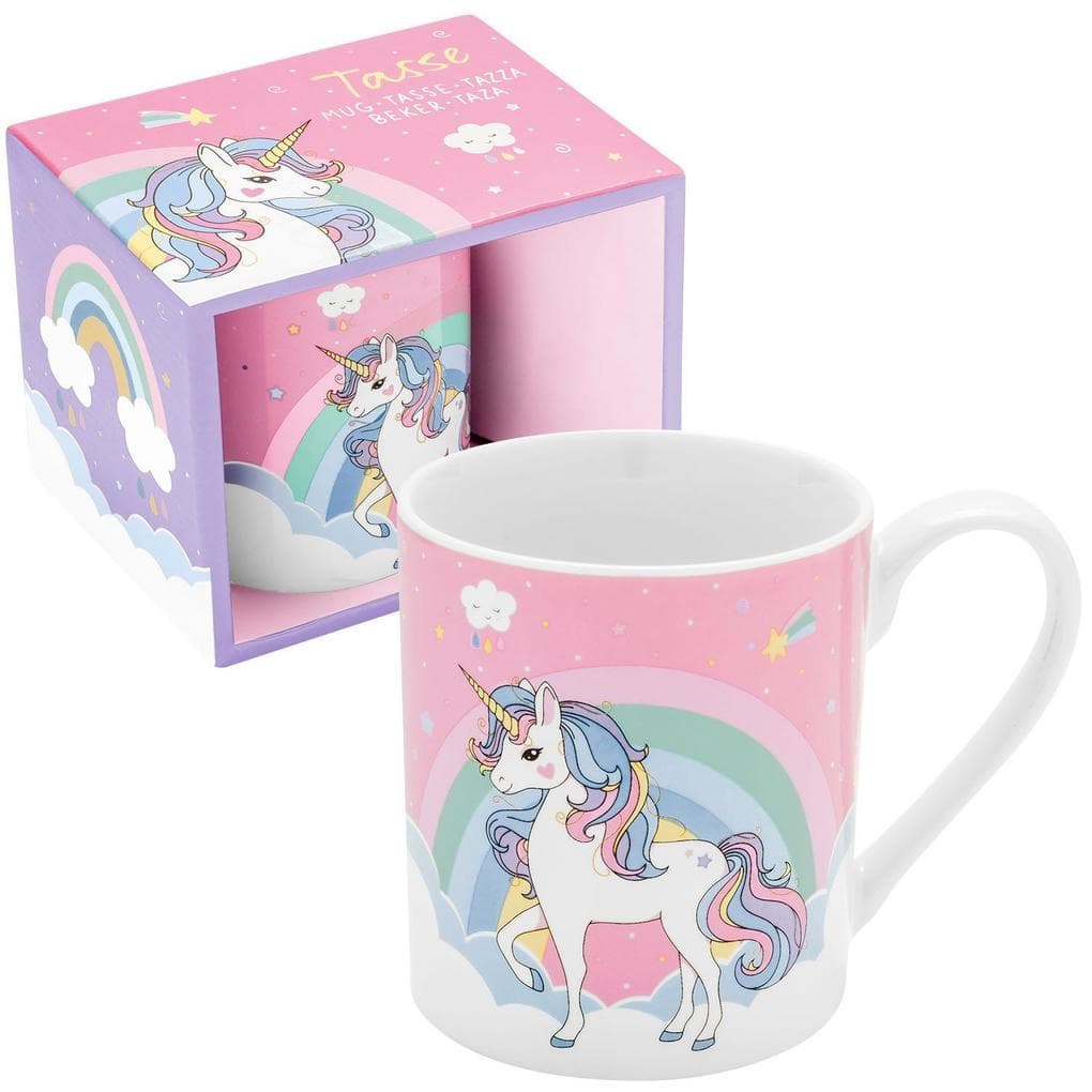 Tasse mit Motiv 'Einhorn'