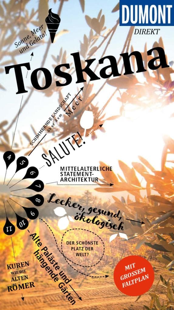 DUMONT direkt Reiseführer E-Book Toskana