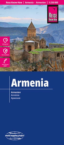 Reise Know-How Landkarte Armenien / Armenia (1:250.000)