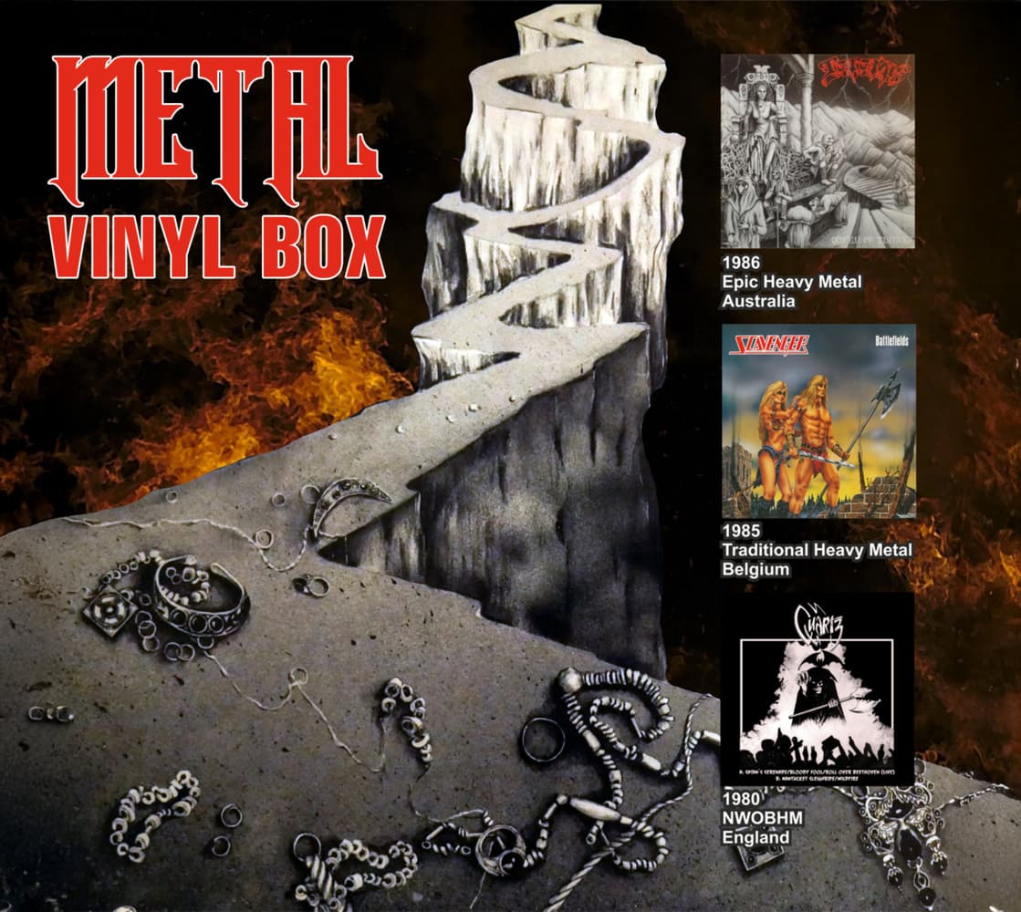 Metal - Vinyl Box,3 Schallplatte