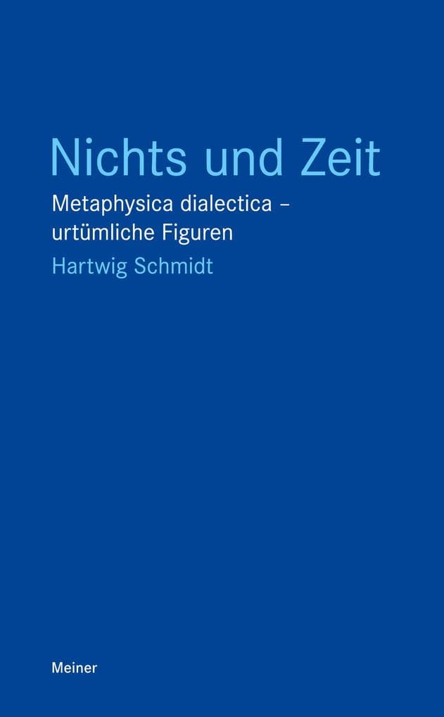 Nichts und Zeit
