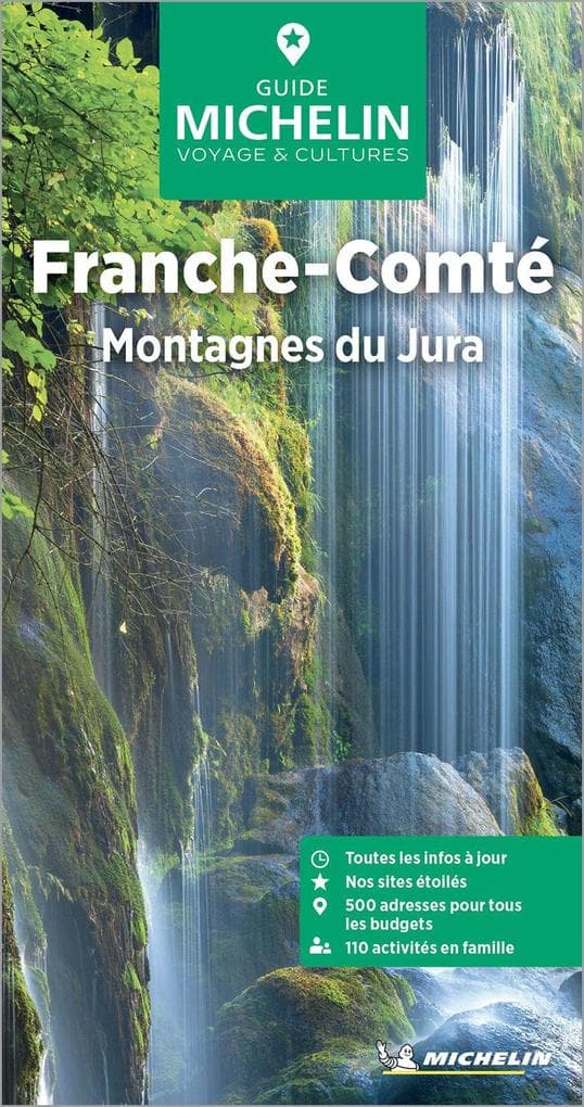 Michelin Le Guide Vert Franche-Comté,Jura