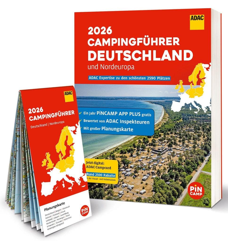 ADAC Campingführer Deutschland/Nordeuropa 2026