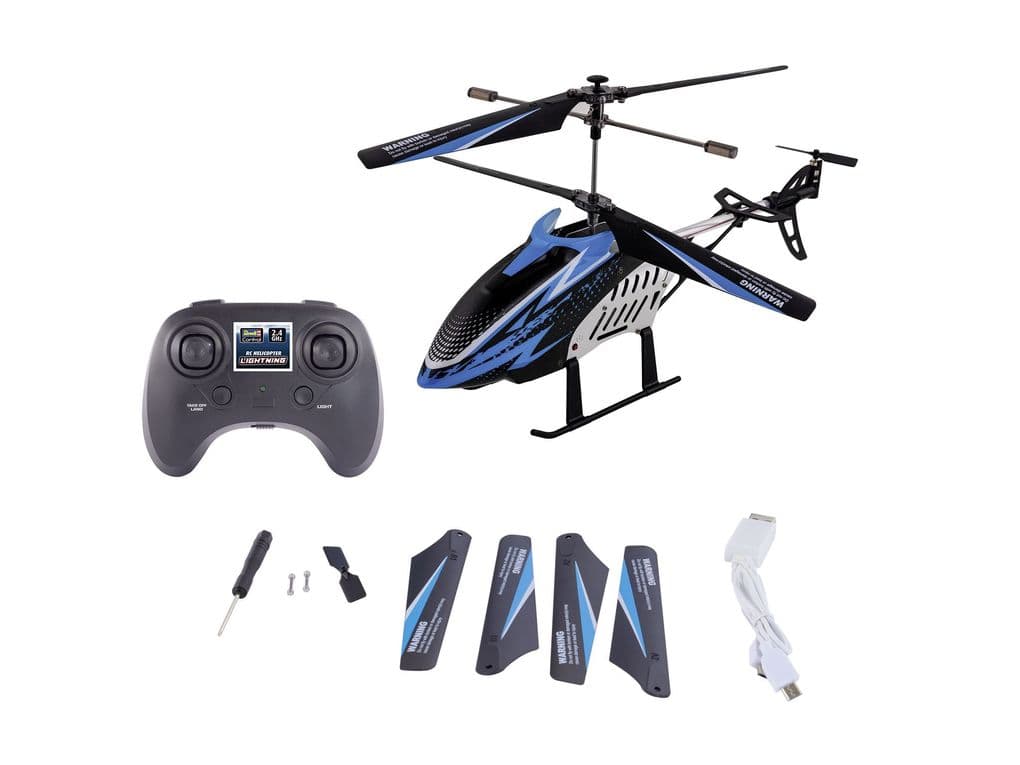Revell Control - RC Helicopter Lightning, blau
