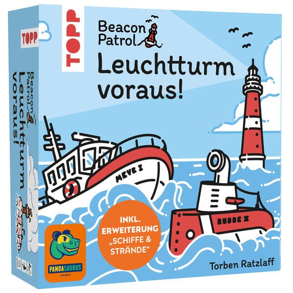 Leuchtturm voraus! Beacon Patrol (deutsche Ausgabe). Inkl. Erweiterung "Schiffe & Strände"