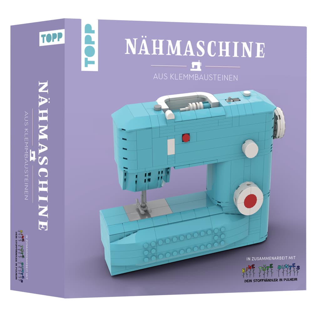 Nähmaschine aus Klemmbausteinen