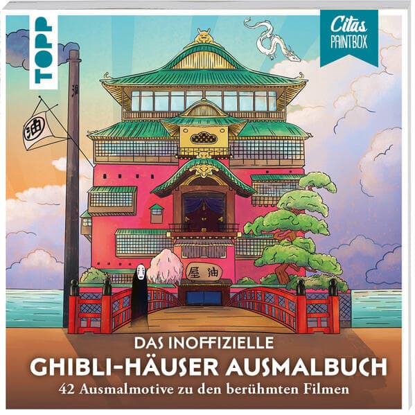 Das inoffizielle Ghibli-Häuser Ausmalbuch