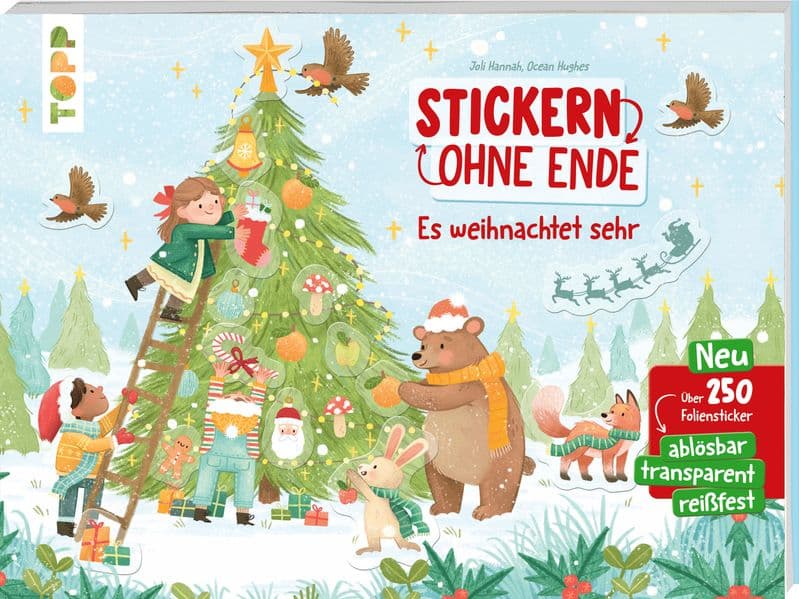 Stickern ohne Ende - Es weihnachtet sehr
