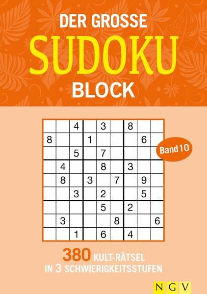 Der große Sudokublock Band 10