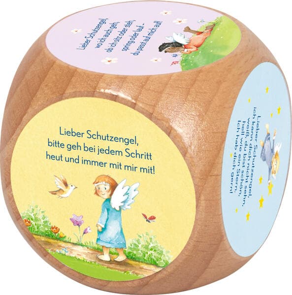 Gebetswürfel - Behüte mich, lieber Schutzengel