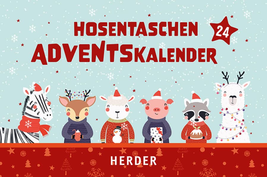 Hosentaschenadventskalender 2025 - mit Illustrationen