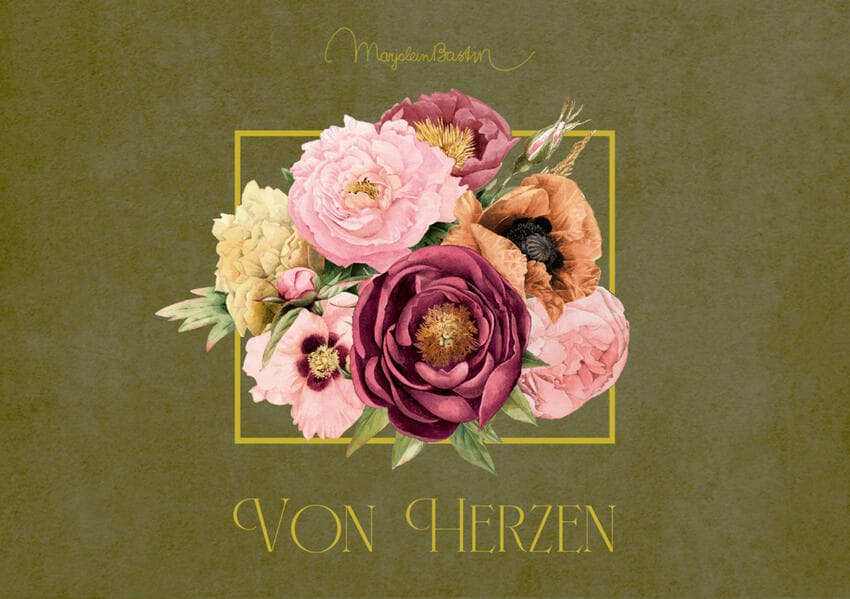 Pop-up-Grußkarte - Schmetterlinge