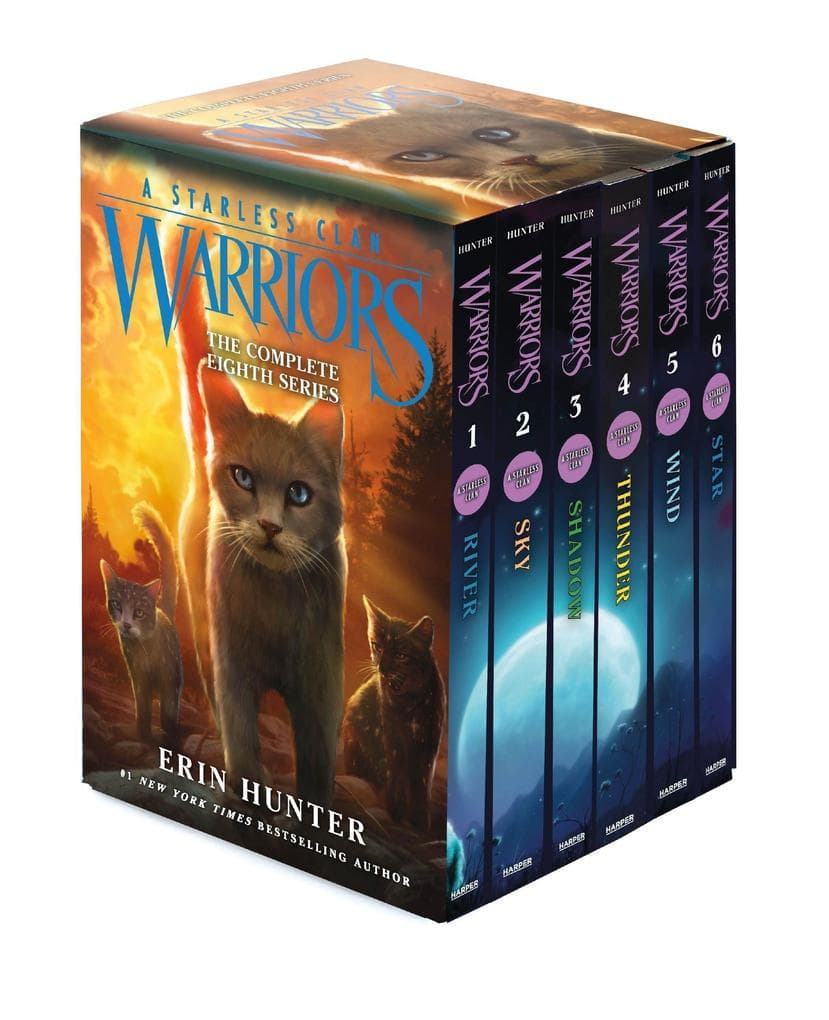 Warriors: A Starless Clan Box Set: Volumes 1 to 6