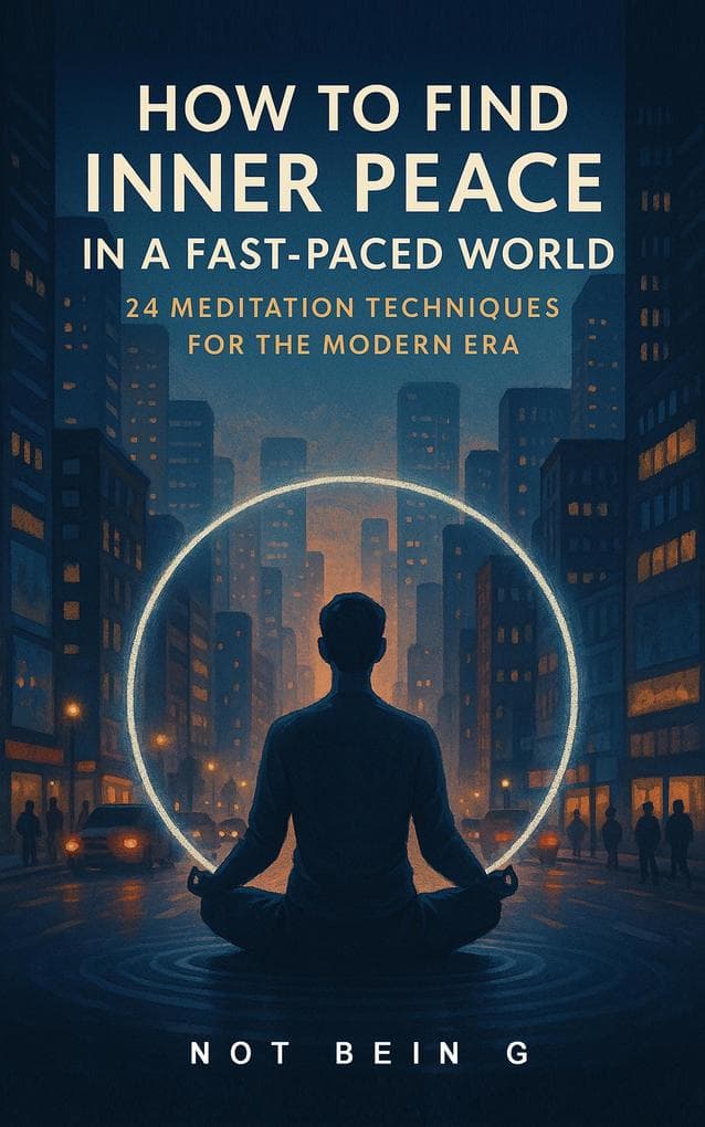 How to Find Inner Peace in a Fast-Paced 24 Meditation Techniques for the Modern Era World: (Awakening)