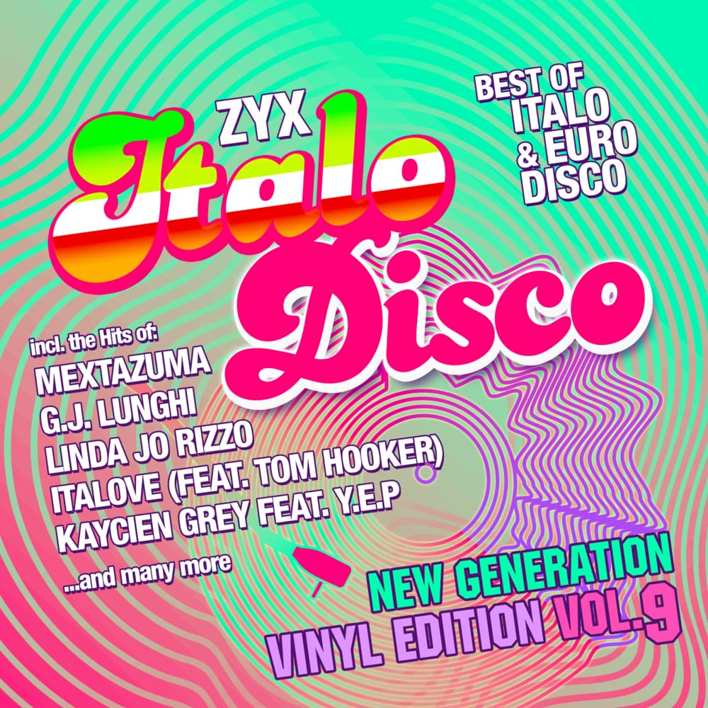 ZYX Italo Disco New Generation Vinyl Edition 9,1 Schallplatte
