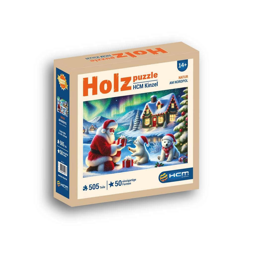 Holzpuzzle - Am Nordpol 505 Teile