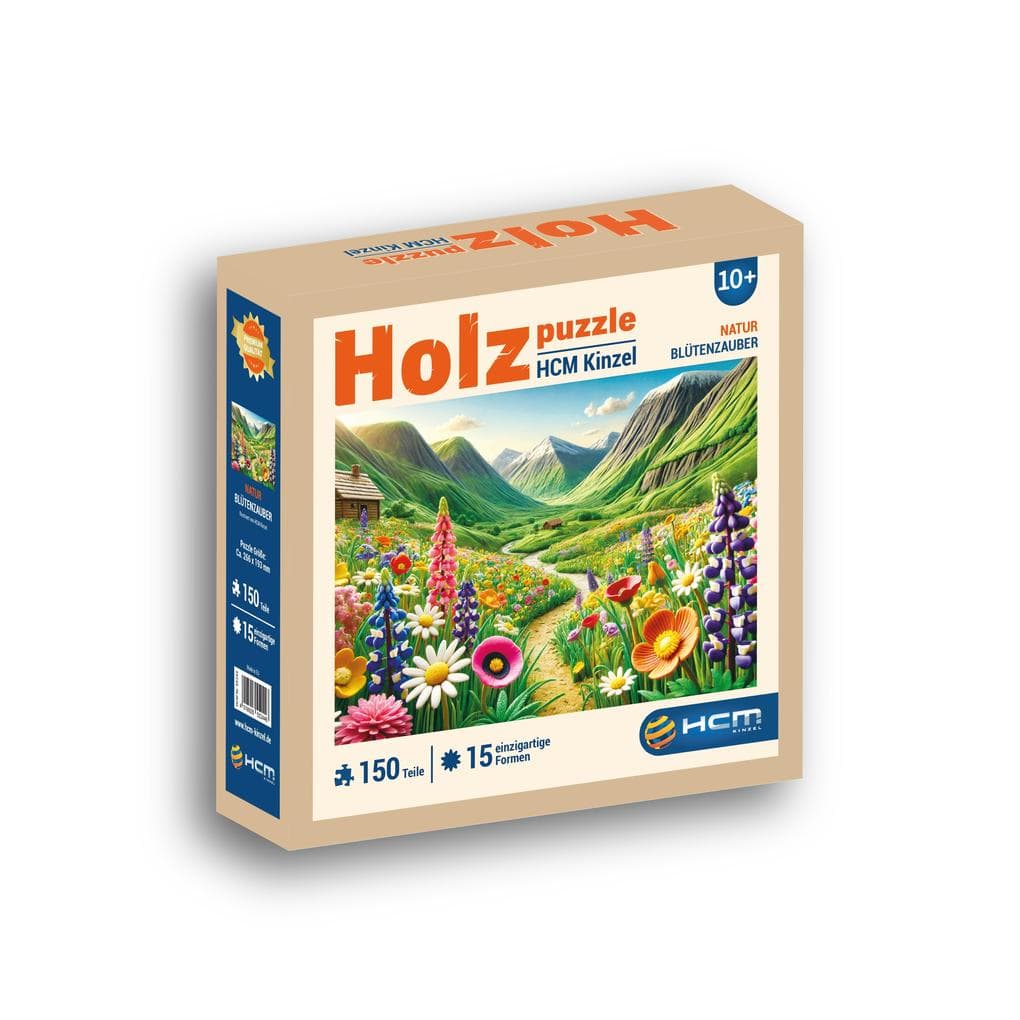 Holzpuzzle - Blütenzauber 200 Teile