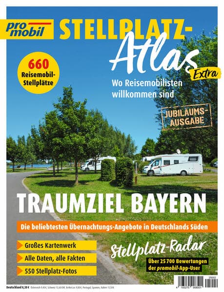 promobil Stellplatz-Atlas 02/2025