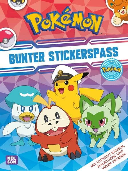 Pokémon Activity-Buch: Bunter Stickerspaß
