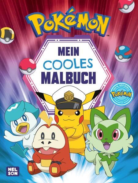 Pokémon Activity-Buch: Mein cooles Malbuch